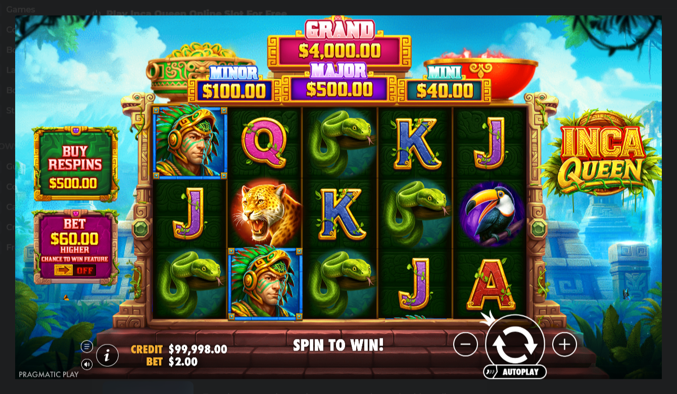 Inca Queen (Pragmatic Play)